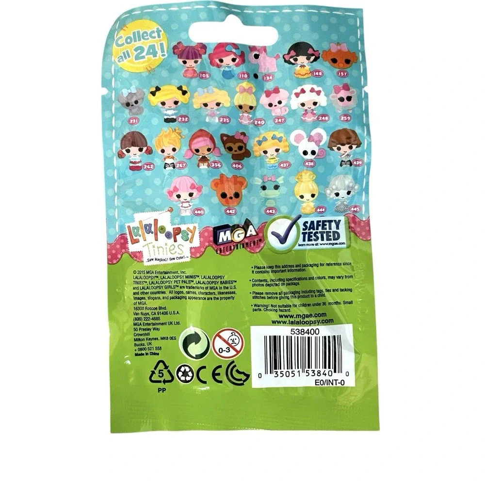 LALALOOPSY TINIES Blind Bag Surprise Character Pack Charms MGA Entertainment NEW